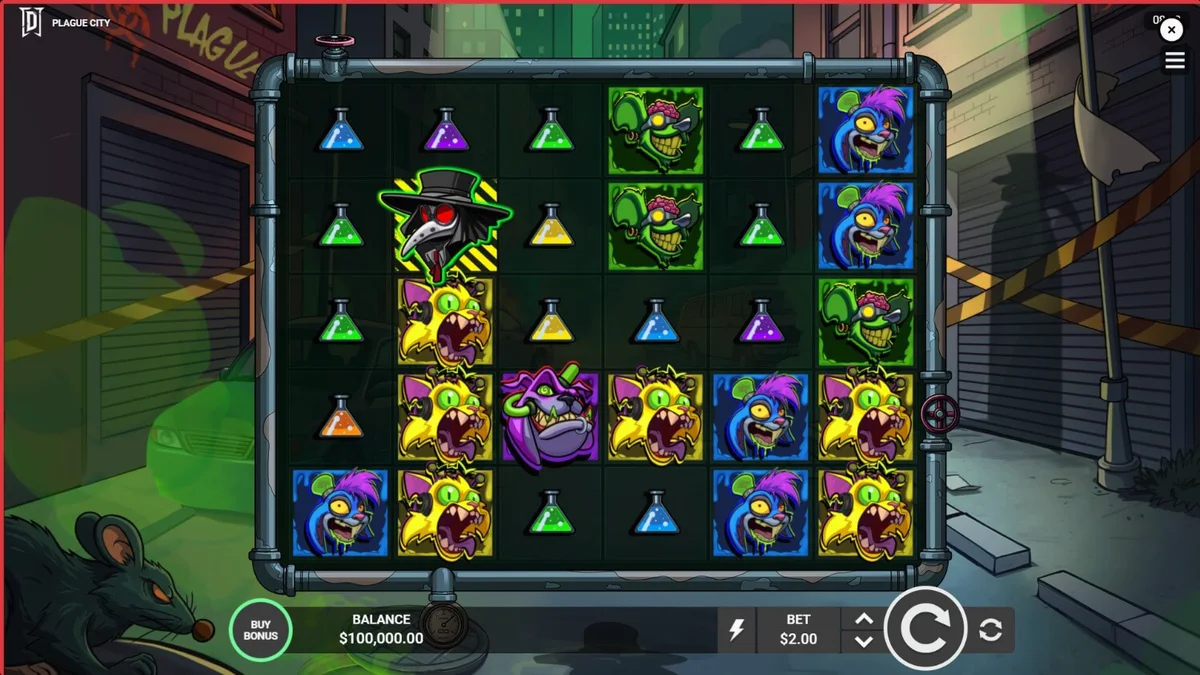 Plague City سلاٹ کا خوفناک اور تاریک ماحول